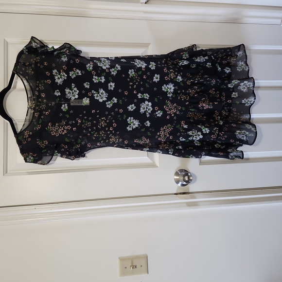 WOMENS Max Studio floral print dress Xs $128 - Picture 4 of 5
